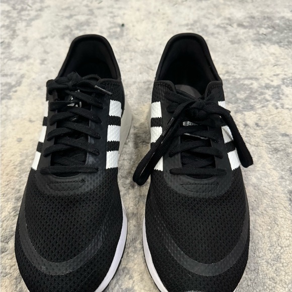 Adidas Men’s 10.5 - N-5923 ‘core black’ - black and white - Picture 2 of 7
